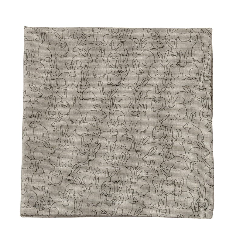 Split P Stone La Lapin Bunny Napkin Set of 4 - 20" x 20"
