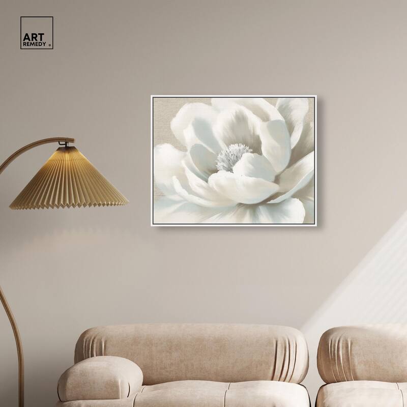 Silken Sepal II Canvas by Art Remedy