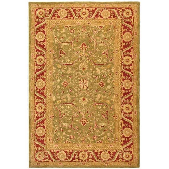SAFAVIEH Handmade Anatolia Rejeanne Traditional Oriental Hand-spun Wool Rug