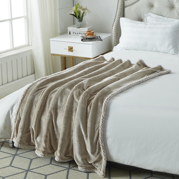 Bed bath and beyond sherpa sale throw