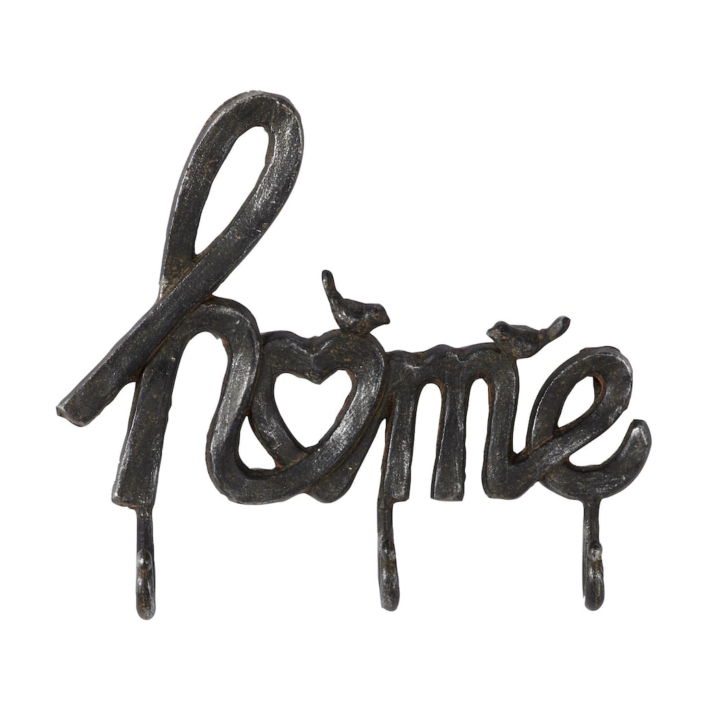 Metal Wall Hook - Black - Roche River Decor