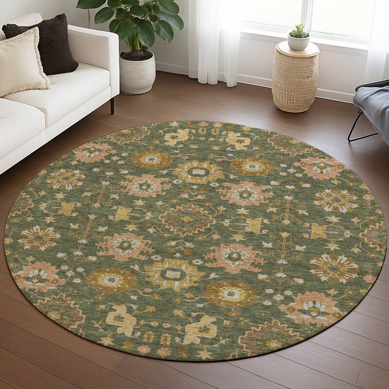 Machine Washable Indoor/ Outdoor Global Durango Chantille Rug