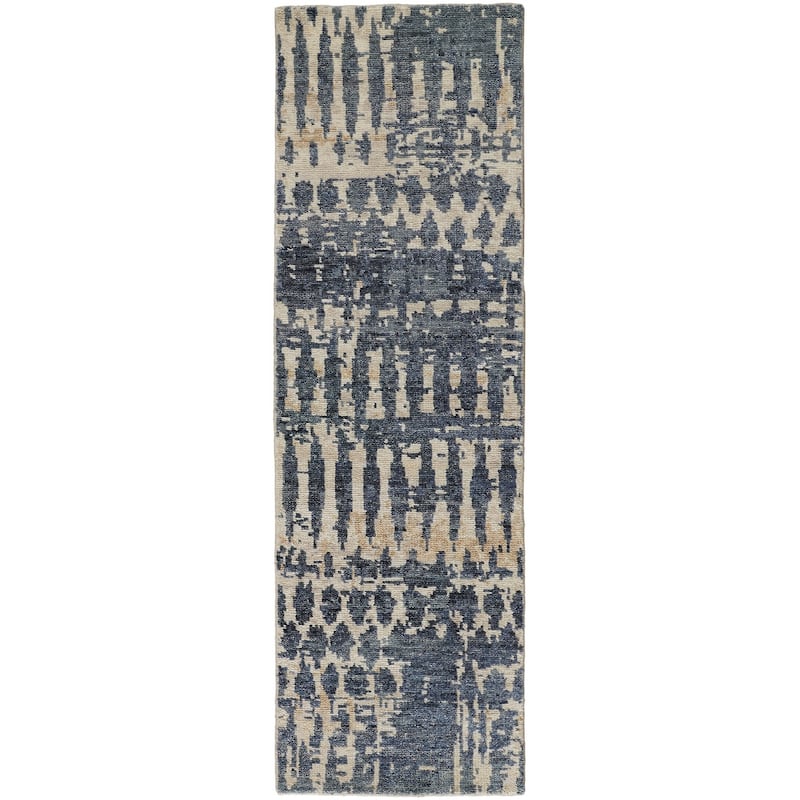Grand Bazaar Scottsdale Hand Knotted Abstract Transitional Area Rug