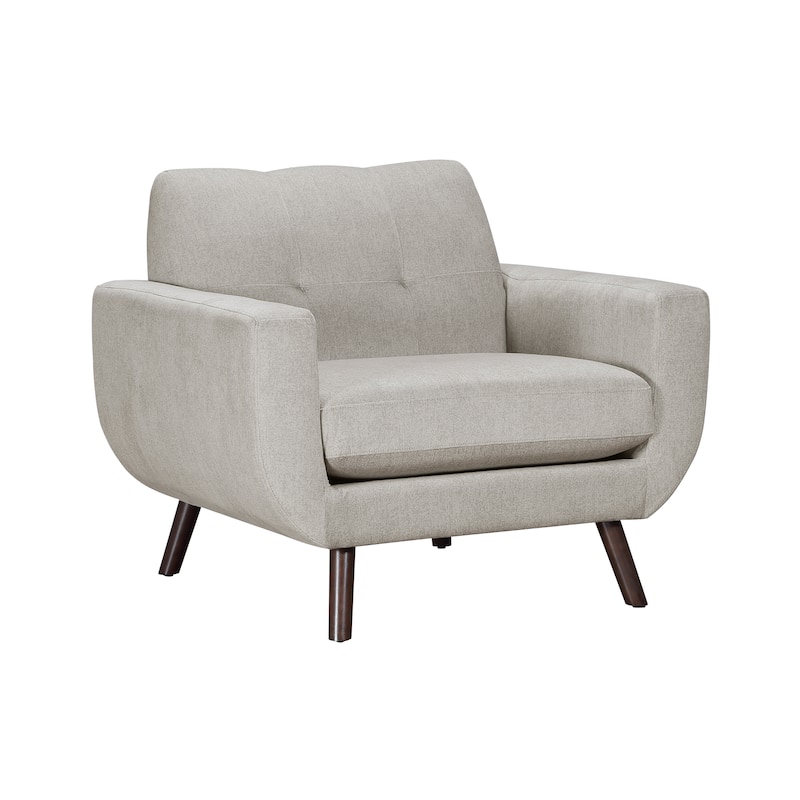 Celosia Microfiber Living Room Chair - Tan