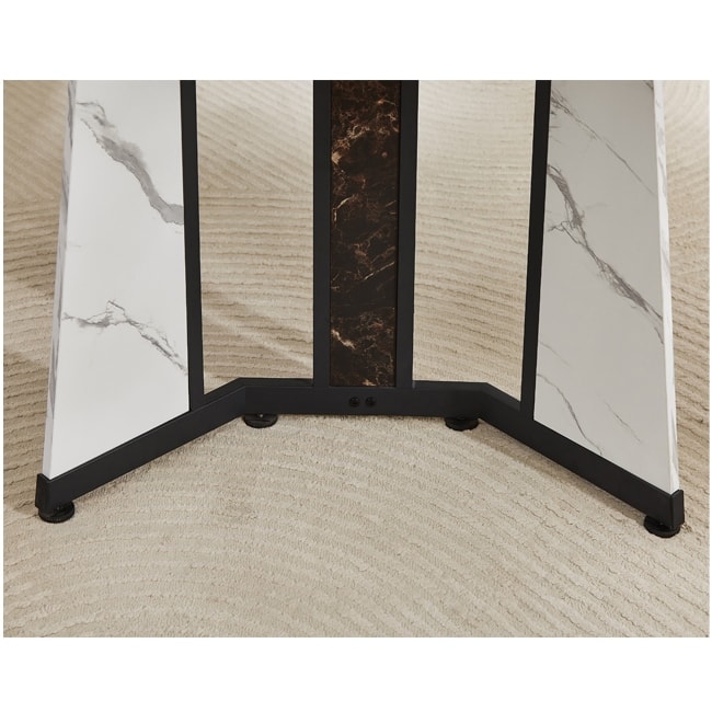 70.9" Extra-Long Rectangular Dining Table‌ – Waterproof 8-Seater Family Table with Adjustable Legs .