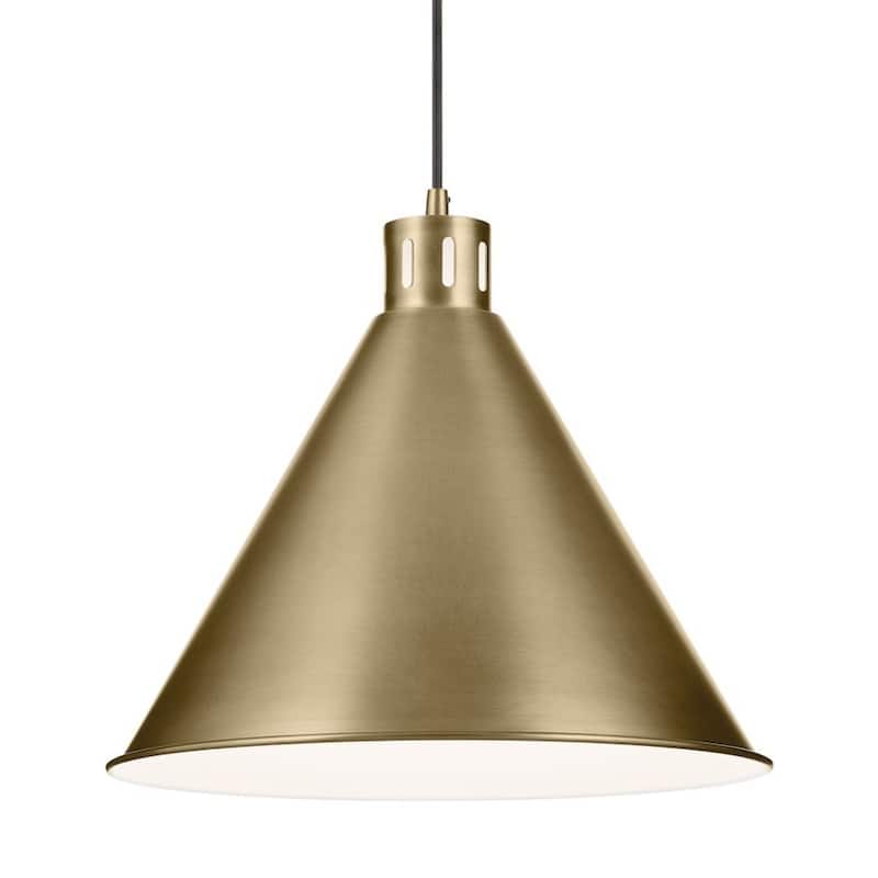 Kichler 52177 Zailey 16" Wide Pendant - Natural Brass