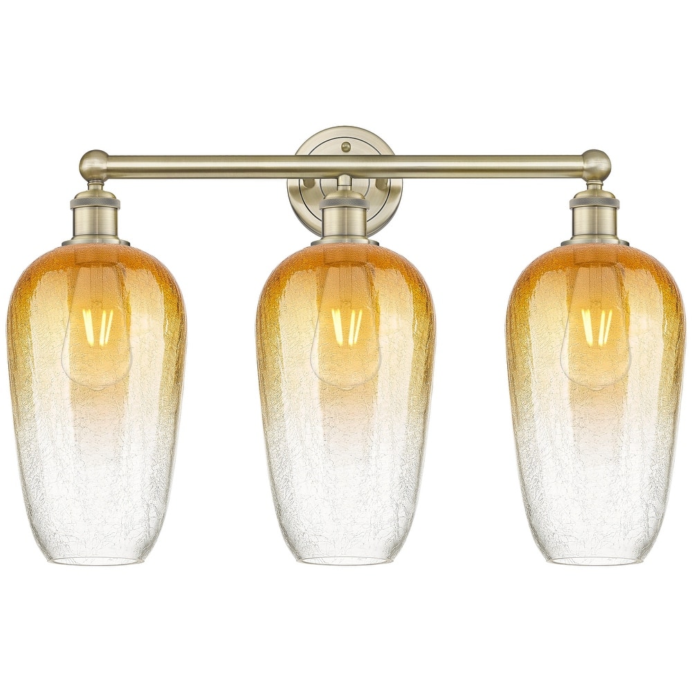 Innovations Lighting 616-3W-18-25 Brookhaven Flute Vanity Brookhaven