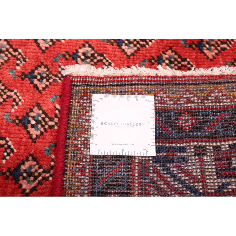 ECARPETGALLERY Hand-knotted Andelz Red Wool Rug - 4'7 x 6'5