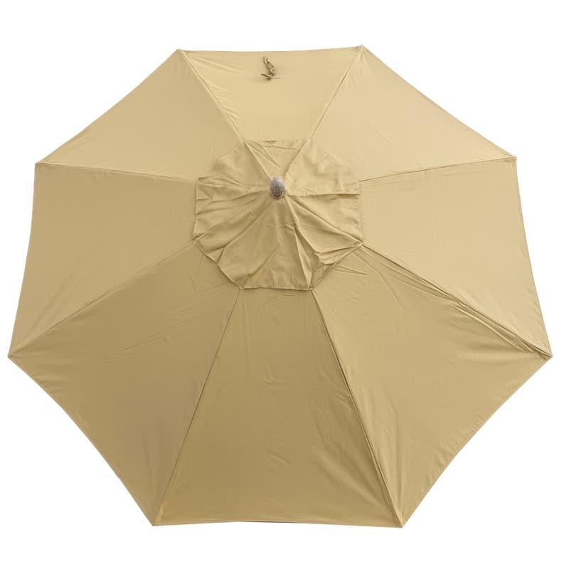 Tropishade 11' Market Umbrella with Sunbrella 5484 Brass