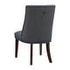 preview thumbnail 16 of 15, Allard Modern Dining Chairs with Espresso Legs (Set of 2)