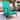 35.43" Modern HDPE Folding Adirondack Chair