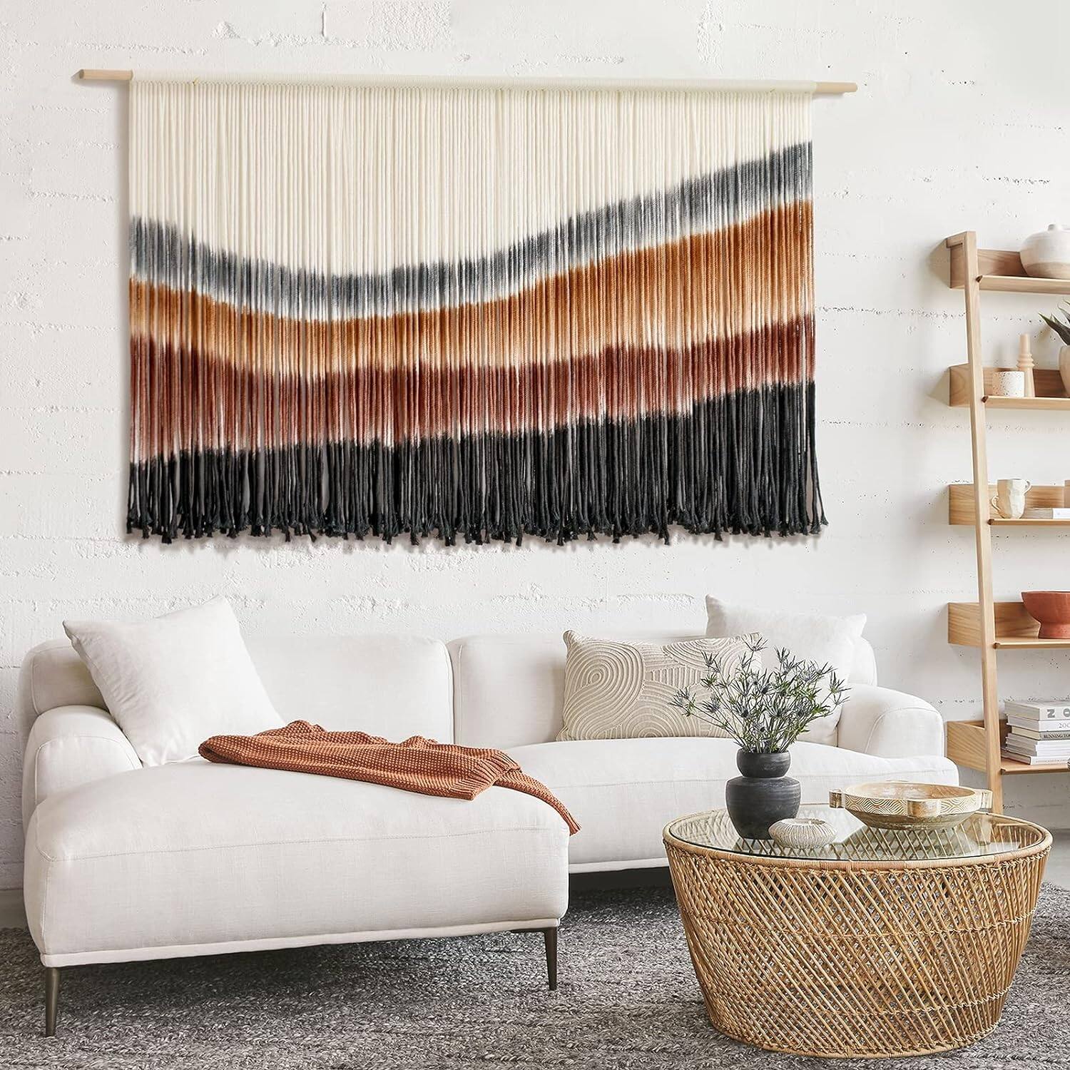 Dip dye wall art clearance