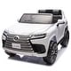 preview thumbnail 22 of 58, Licensed LEXUS LX600 24V Two-seater XXL Kids Ride,Four-wheel suspension,Bluetooth,MP3,Music,Power display Black