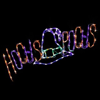 Halloween LED Hocus Pocus Witches Hat  44 inches