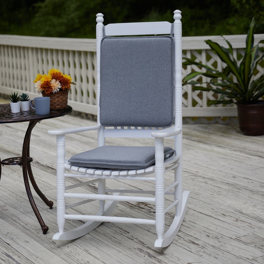 Solarium Indoor Outdoor Rocking Chair Cushion Set