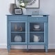 preview thumbnail 11 of 22, Copper Grove Rawdon Glass Front Buffet/Sideboard