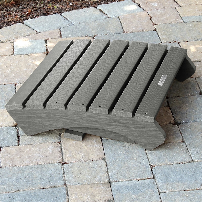 HIGHWOOD Eco-Friendly Synthetic Wood Folding Ottoman