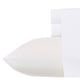 preview thumbnail 17 of 139, Nautica Cotton Percale Deep Pocket Bed Sheet Sets Full - Solid White