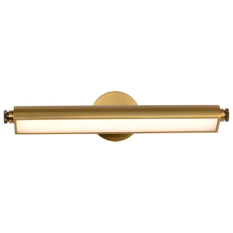 Auden 24 Inch LED Vanity 3 CCT Selectable Vintage Brass Finish Acrylic Lens - Vintage Brass