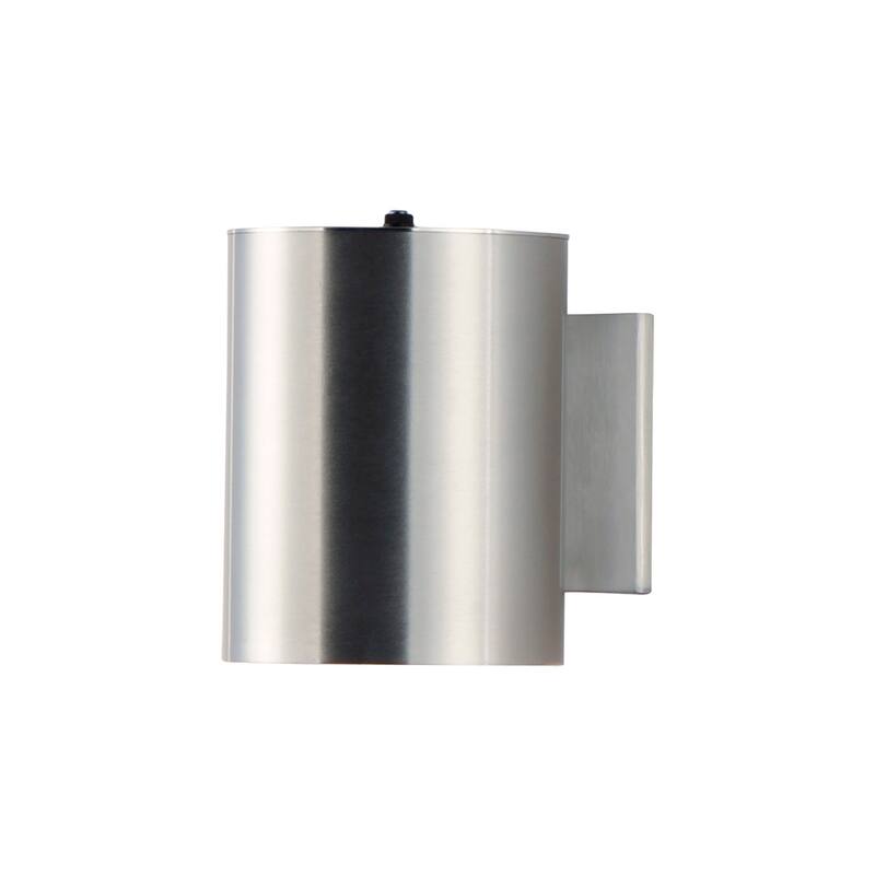 Maxim Outpost 7" Tall Outdoor Wall Sconce - 12 Watt - Brushed Aluminum