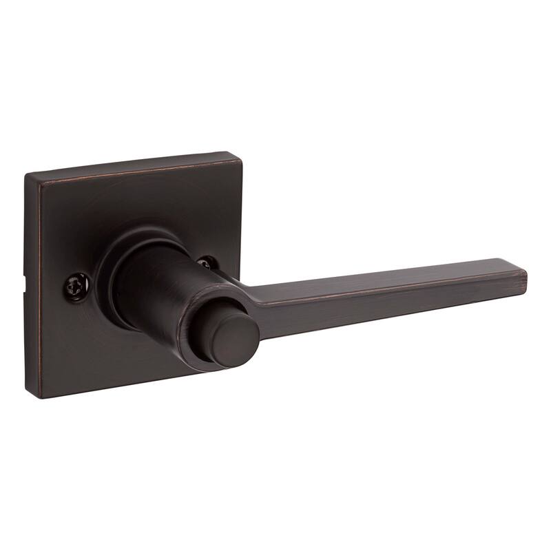 Kwikset Safelock Daylon Single Cylinder Keyed Entry Door Lever Set