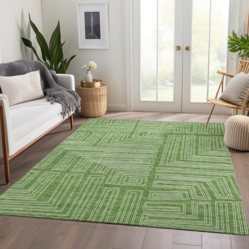 Premium Washable Super Soft Mid Century Modern Mayfield Rug