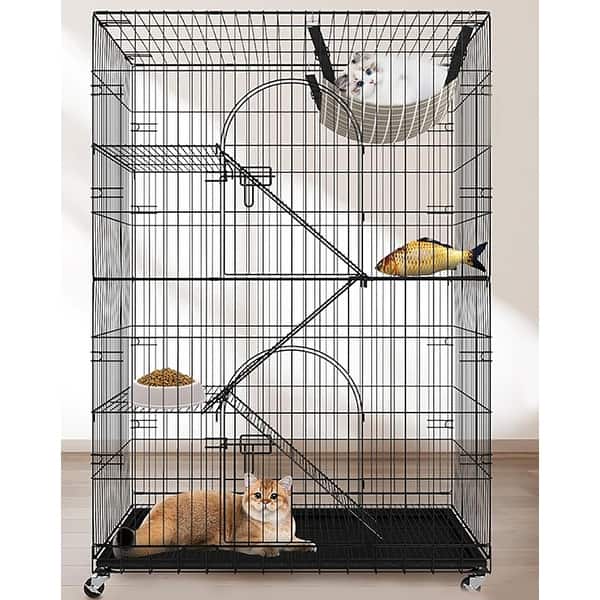 Cat Cages Indoor Portable Cat Bath Cage Cat Carrying Cage Wear