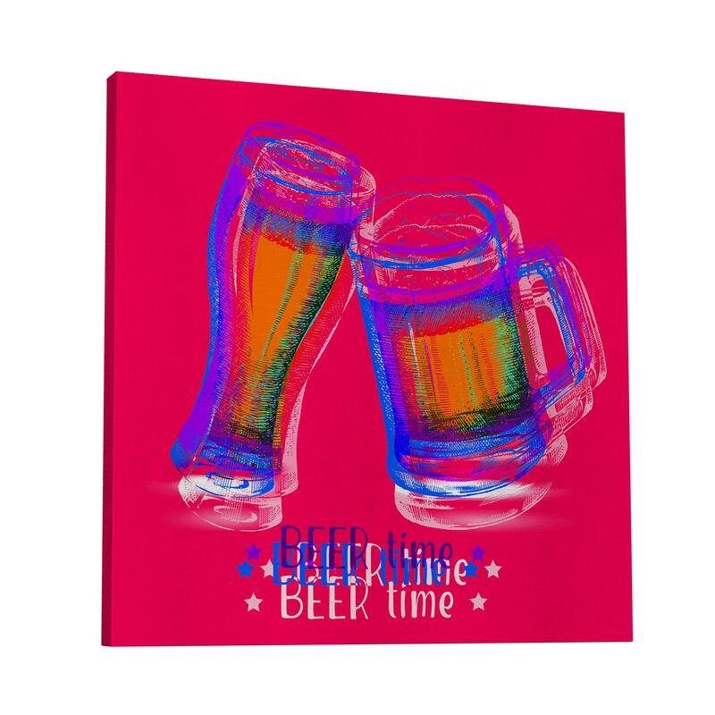 Fine Art Studio "Beer Time 303" by R Bolokofsky Gallery Wrap Canvas