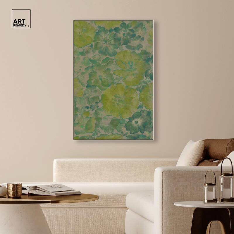Verdigris Vista Canvas by Art Remedy