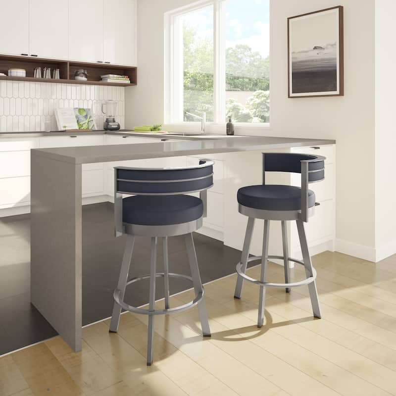 Amisco Browser Swivel Bar Stool