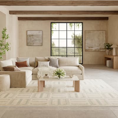 Nourison Nordic Indoor only Abstract Area Rug