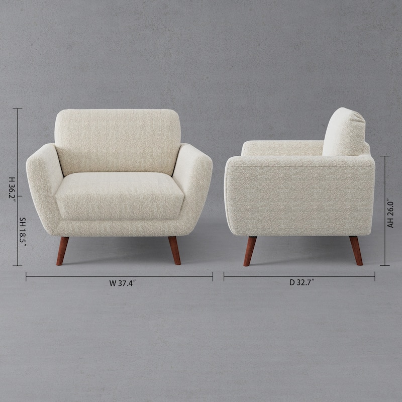 Artdeco Home - Carson Carrington Maglo Upholstered Loveseat