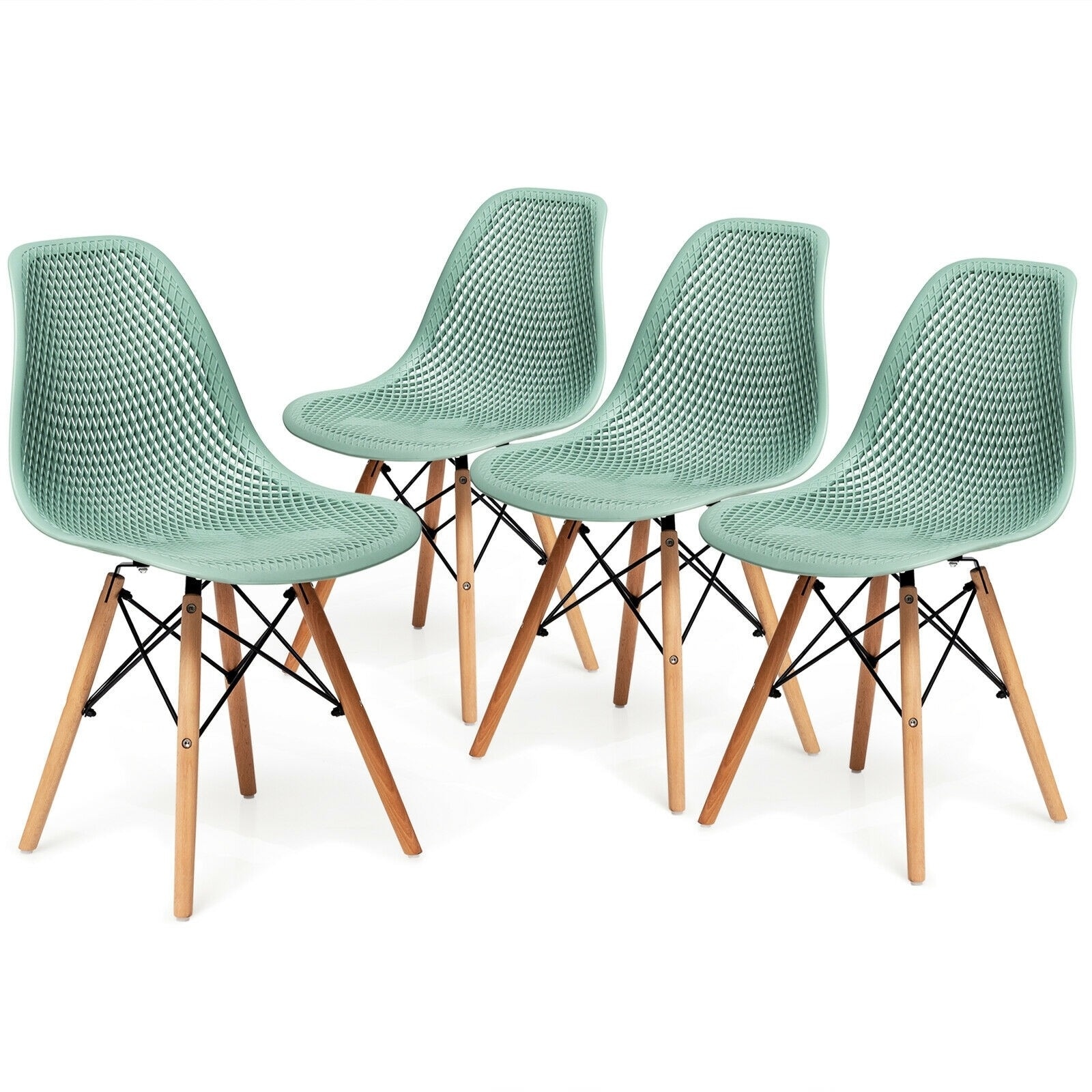 Plastic 4 deals chair set price