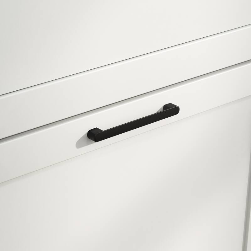 Shoe Storage Cabinet with Open Compartment and 2 Flip Drawers