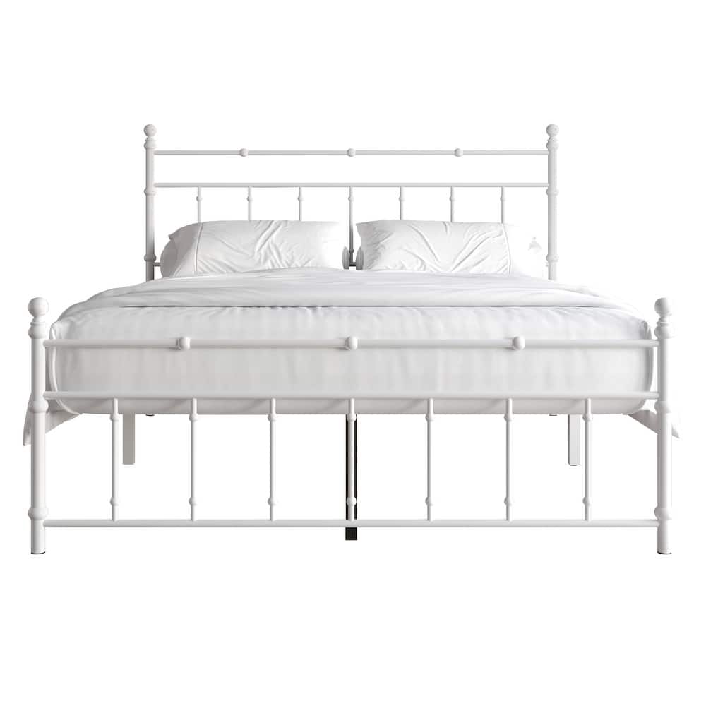 CraftPorch Victoria Style Metal Platform Bed
