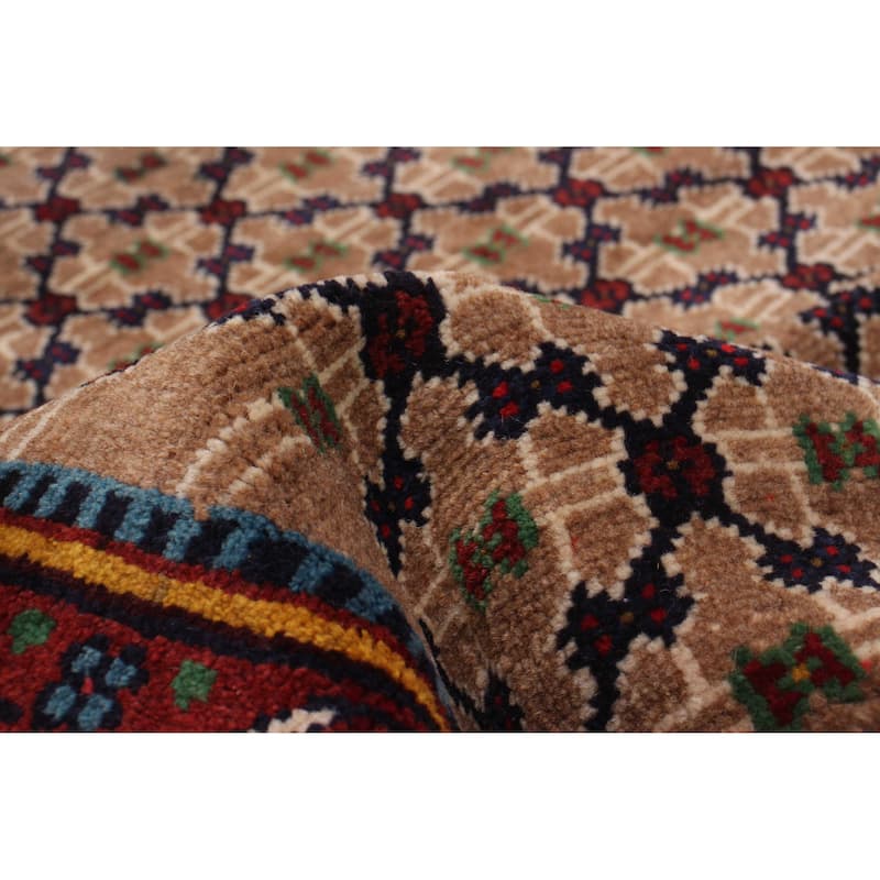 ECARPETGALLERY Hand-knotted Andelz Tan Wool Rug - 3'2 x 12'4