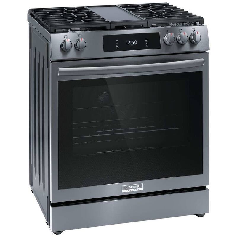 Frigidaire GCFG3060B 30" Wide 6.1 Cu. Ft. Gas Range with Air Fry and
