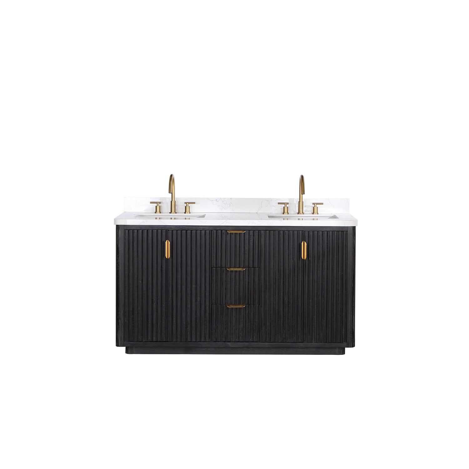 Miseno MV-NM-704160M Cadiz 60" Free Standing Double Basin Vanity Set