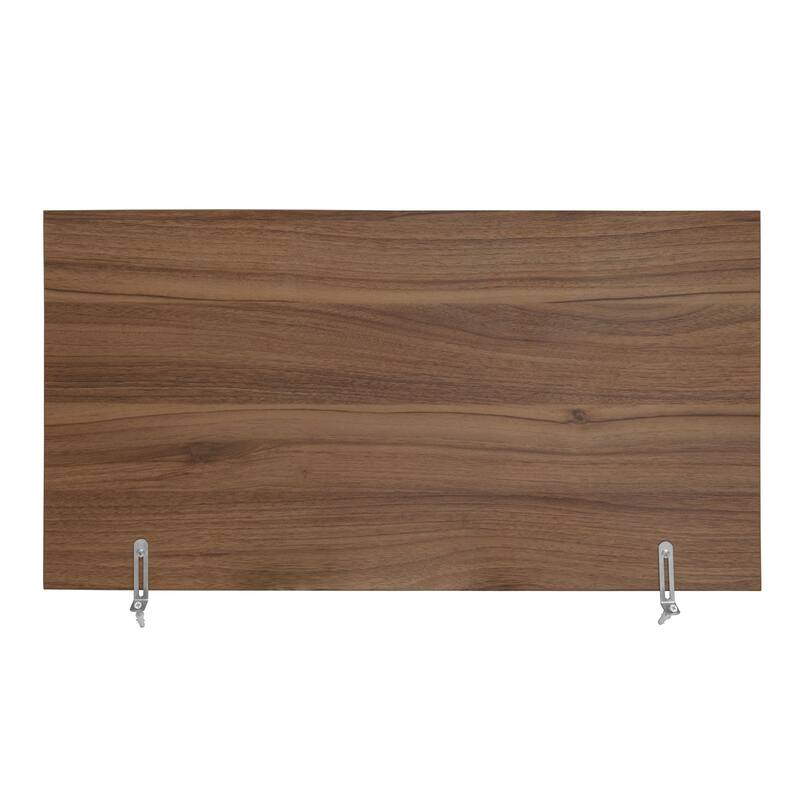 GDFStudio - Modern Wooden Storage Cabinet with Adjustable Shelves and Drawer