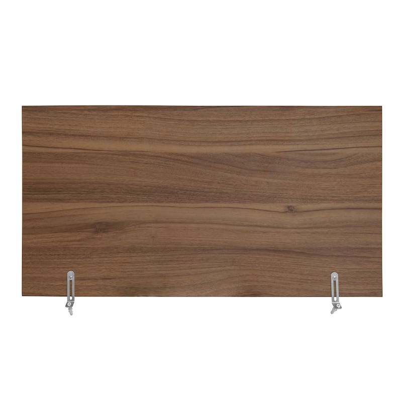 Roomfitters 4 Door Storage Cabinet with Drawer, Tall Pantry Cabinet with Adjustable Shelves, Walnut