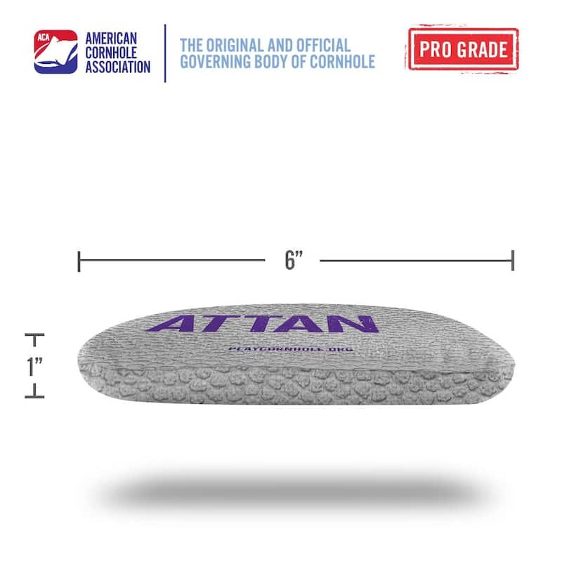 Manhattan Gray Dual Sided Cornhole Bags