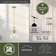 preview thumbnail 4 of 11, Beloit Farmhouse Kitchen Island Mini Pendant Ceiling Light Clear Seeded Glass