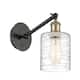 Option Black Antique Brass / Deco Swirl