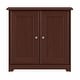 preview thumbnail 4 of 47, Bush Furniture Cabot Small Storage Cabinet with Doors - 31.38"L x 12.40"W x 29.96"H