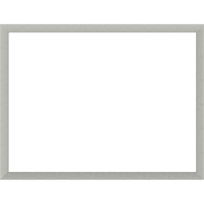Amanti Art Silver Leaf Framed Dry Erase Magnetic Board