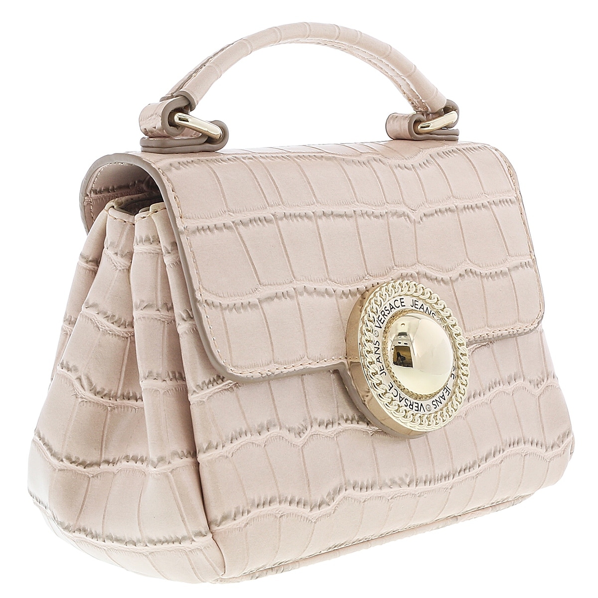 Versace Ee1vrbbo7 Light Pink Crossbody Bag Versace Ee1vrbbo7 Light Pink Crossbody Bag