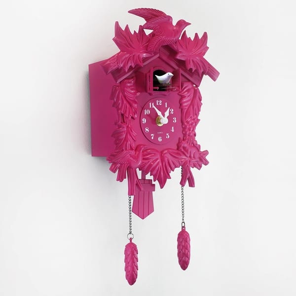 Walplus Pink Cuckoo Clock DIY Art Home Decoration Home Decor Idea On