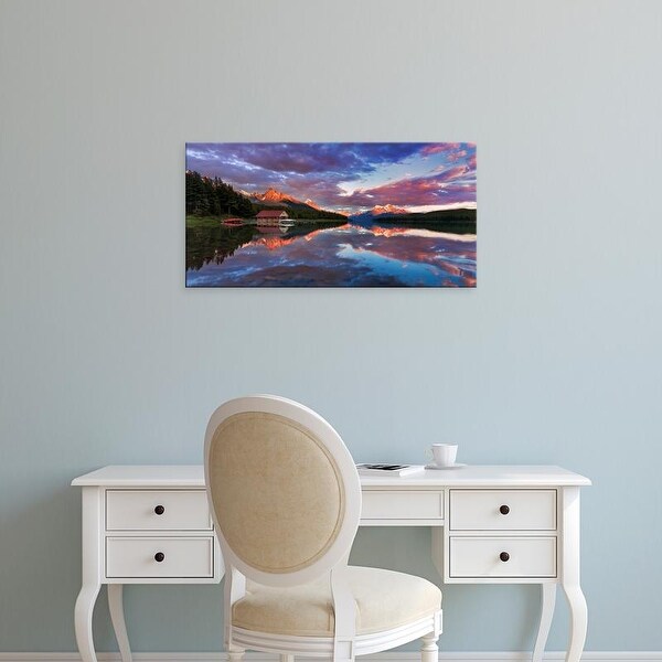 Easy Art Prints Yiming Hu's 'Jasper National Park I' Premium Canvas Art