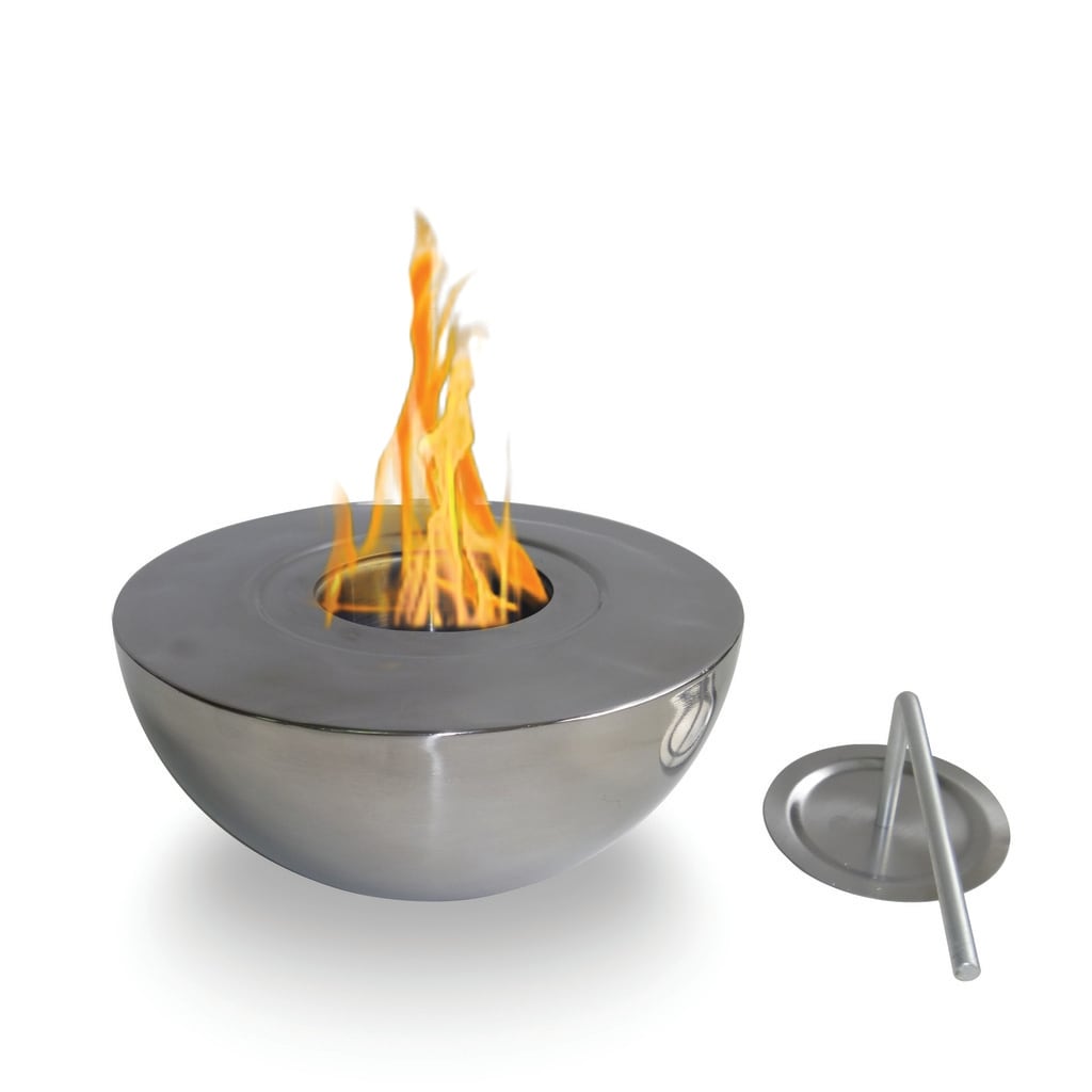 Shop Sutton Polished Stainless Steel Table Top Gel Fuel