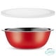preview thumbnail 19 of 29, Heavy Duty Meal Prep Stainless Steel Mixing Bowls Set with Lids